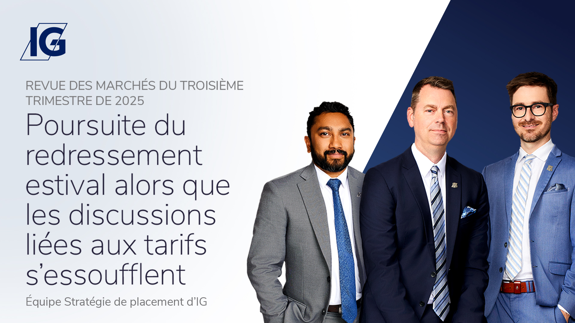 Revue des marchés du T de 2025